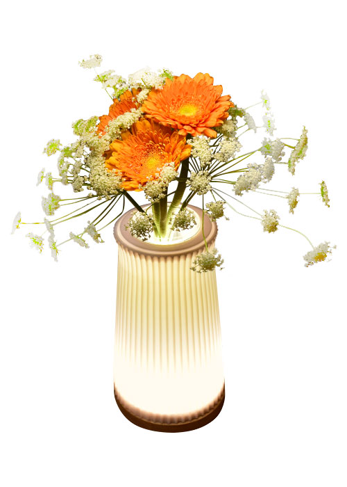 花瓶ライト